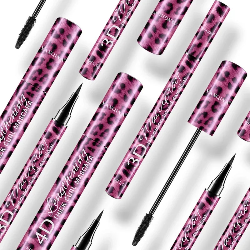 YANQINA Liquid Eyeliner Pencil+4D Waterproof Mascara Cosmetics Eye Zpaxo