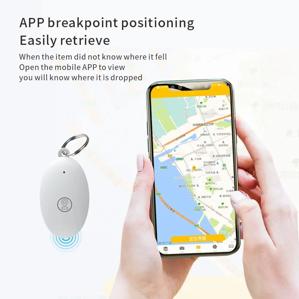 Mini GPS Tracker Bluetooth Tracker Smart Anti-Lost Device Pets Kid Bag Wallet Wireless Tracking Smart Finder Locator Accessories Zpaxo
