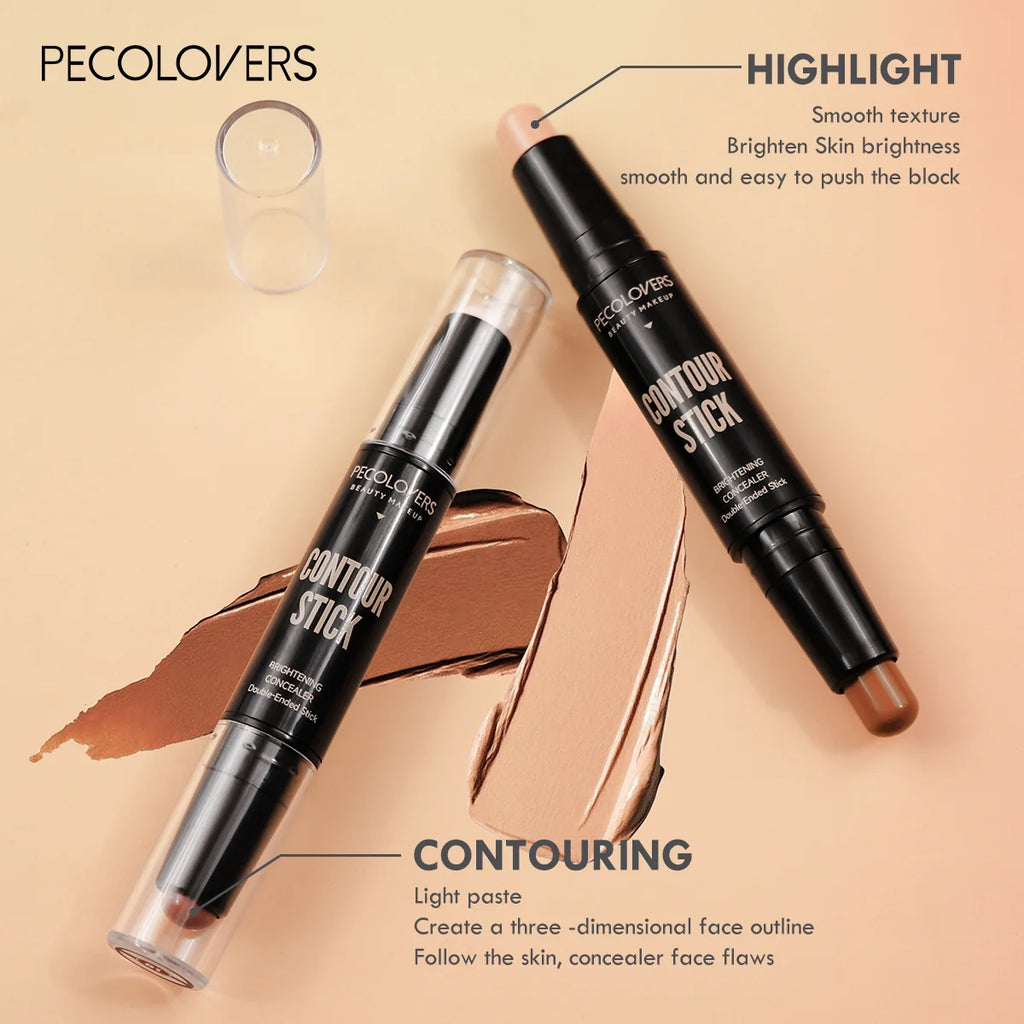 Contouring Stick Double-headed Concealer Highlighter Zpaxo