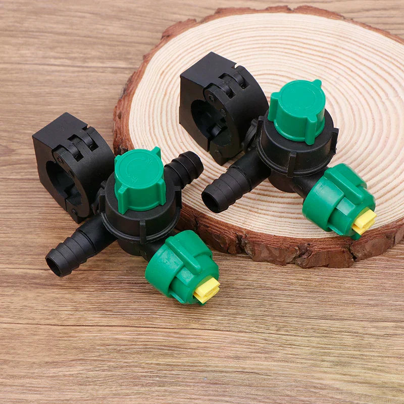 For Agriculture Tubing Garden Irrigation External Thread Agricultural Sprayer Fan Shaped Spraying Adjustable Nozzle 1Pc Zpaxo