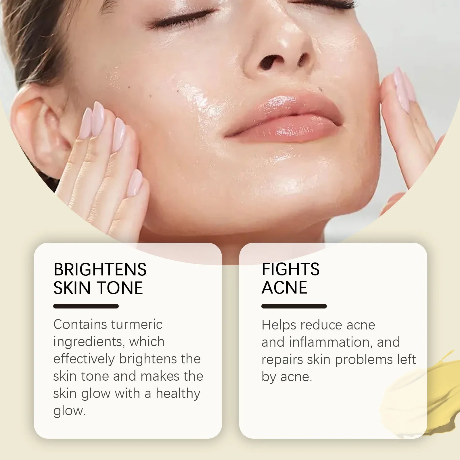 Turmeric Brightening Skincare Set – Serum & Cream for Dark Spots Brightening Skincare Set Zpaxo