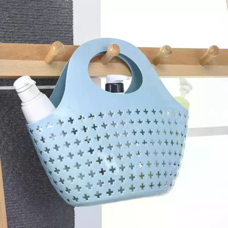 Home Handheld Basket For Bathing Vegetables And Fruits Storage Hollow Out Washbasin Storage Basket Zpaxo