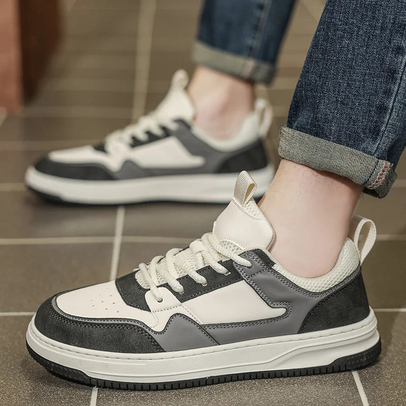 Men's Casual Sneakers Luxury Trainer Shoes Breathable Race Running