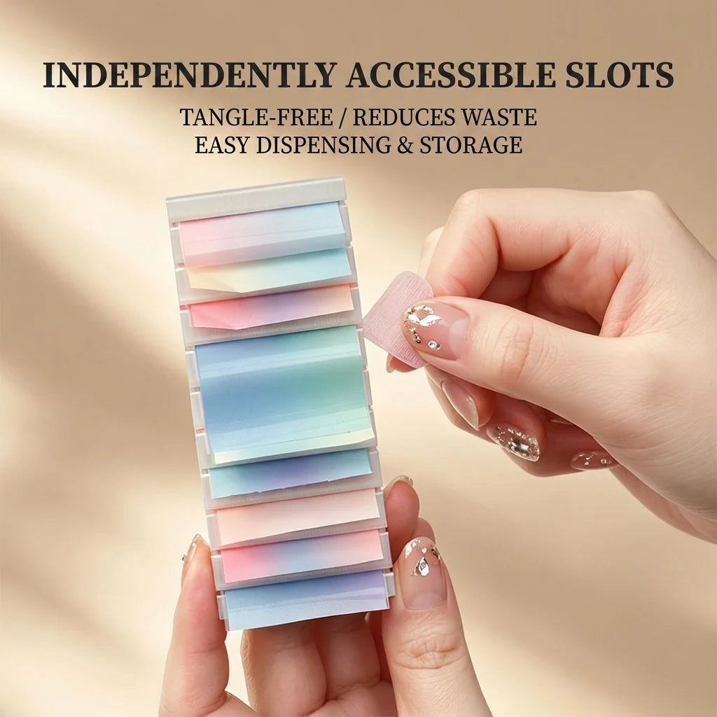 10-Slot Nail Transfer Paper Organizer | 3D Printed Storage Box