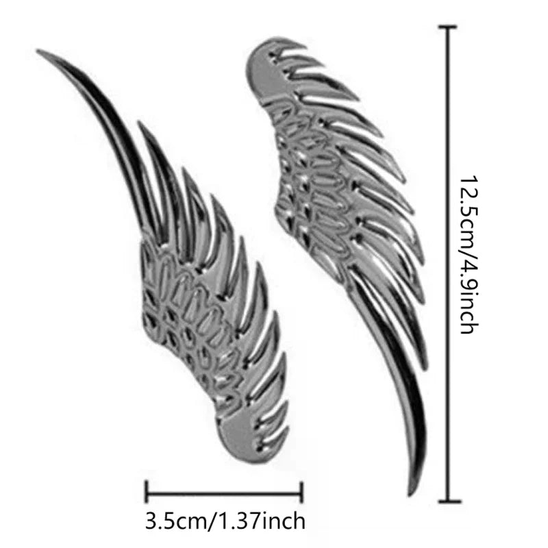 3D Eagle Angel Wings Car & Motorcycle Stickers – 1 Pair