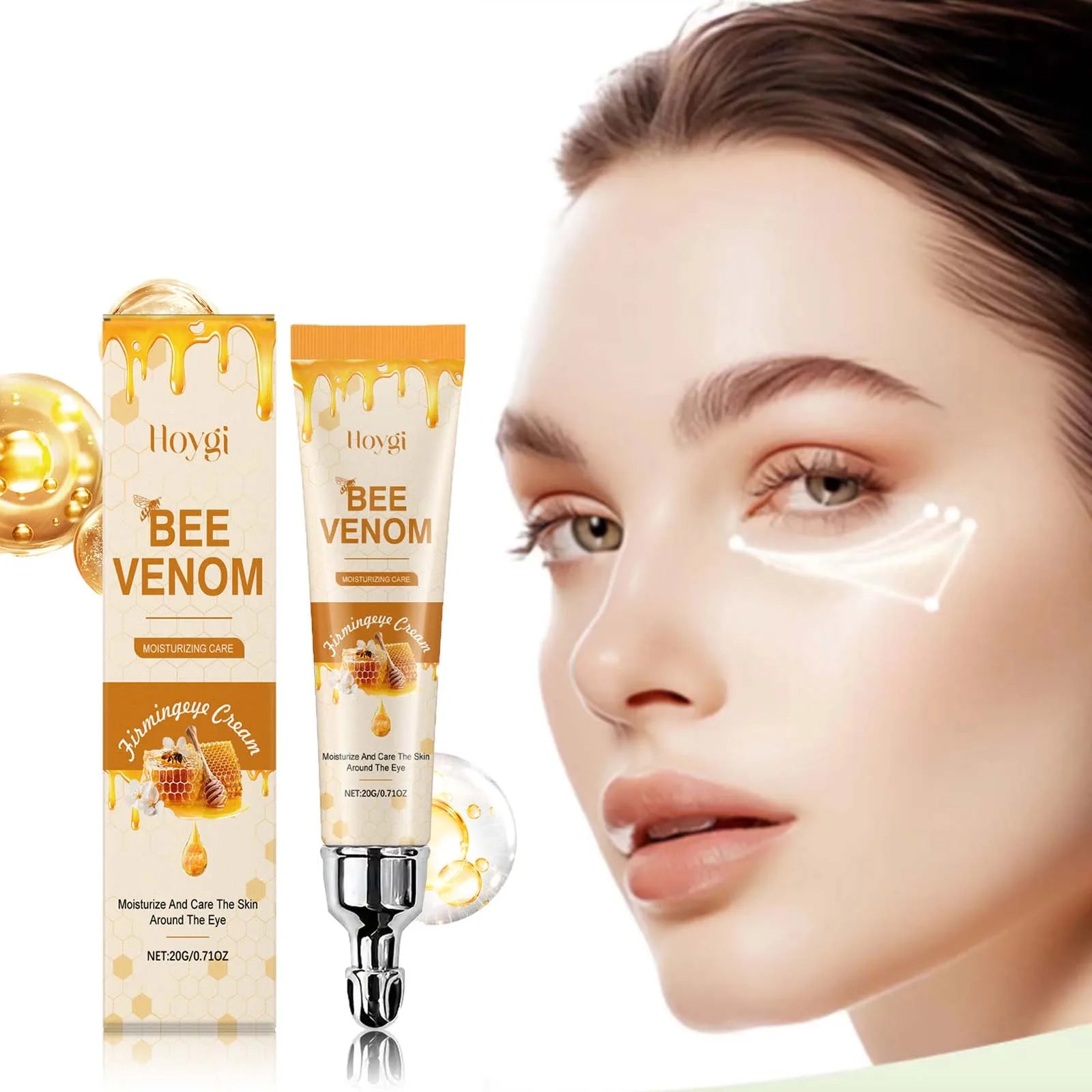 Hoygi Bee Venom Eye Cream – Anti-Aging, Dark Circles & Firming Anti-Aging Eye Cream Zpaxo