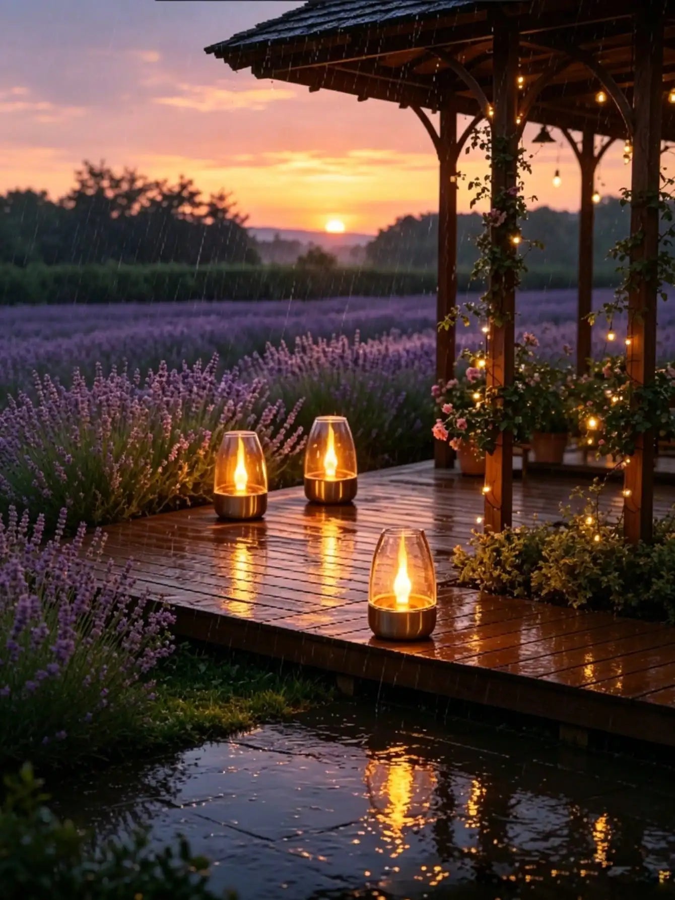 Solar-powered Outdoor Candle Light LED Night Battery Base Flameless Zpaxo