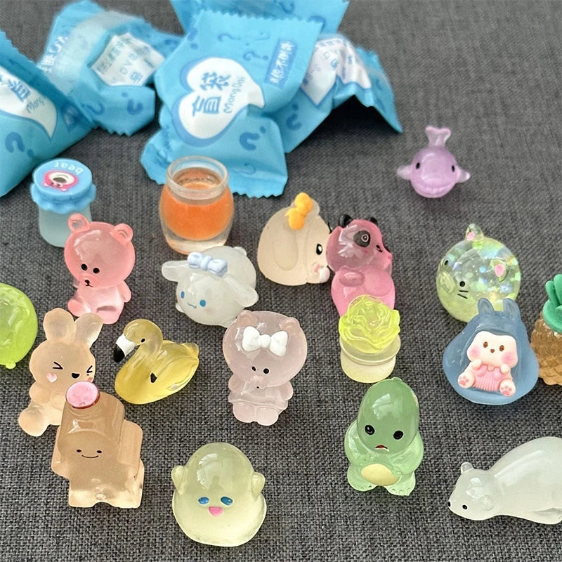 Cute Mini Simulation Animal Model Action Surprise Dolls Lovely