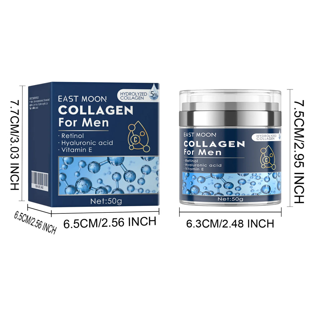 Men's Retinol Collagen Face Cream – Anti-Wrinkle & Firming Men's Face Cream Zpaxo