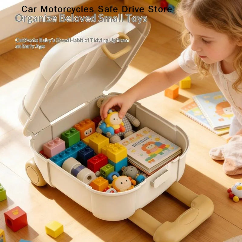 MLuggage Storage Box Children's Cartoon Toy Multifunctional