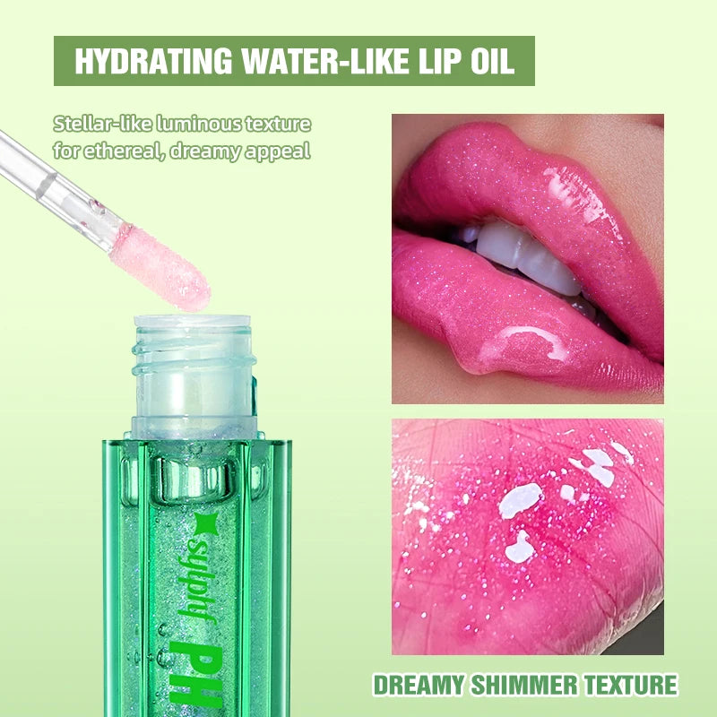 Moisturizing Lip Oil Refreshing Non Greasy Easy Apply Warm Changing