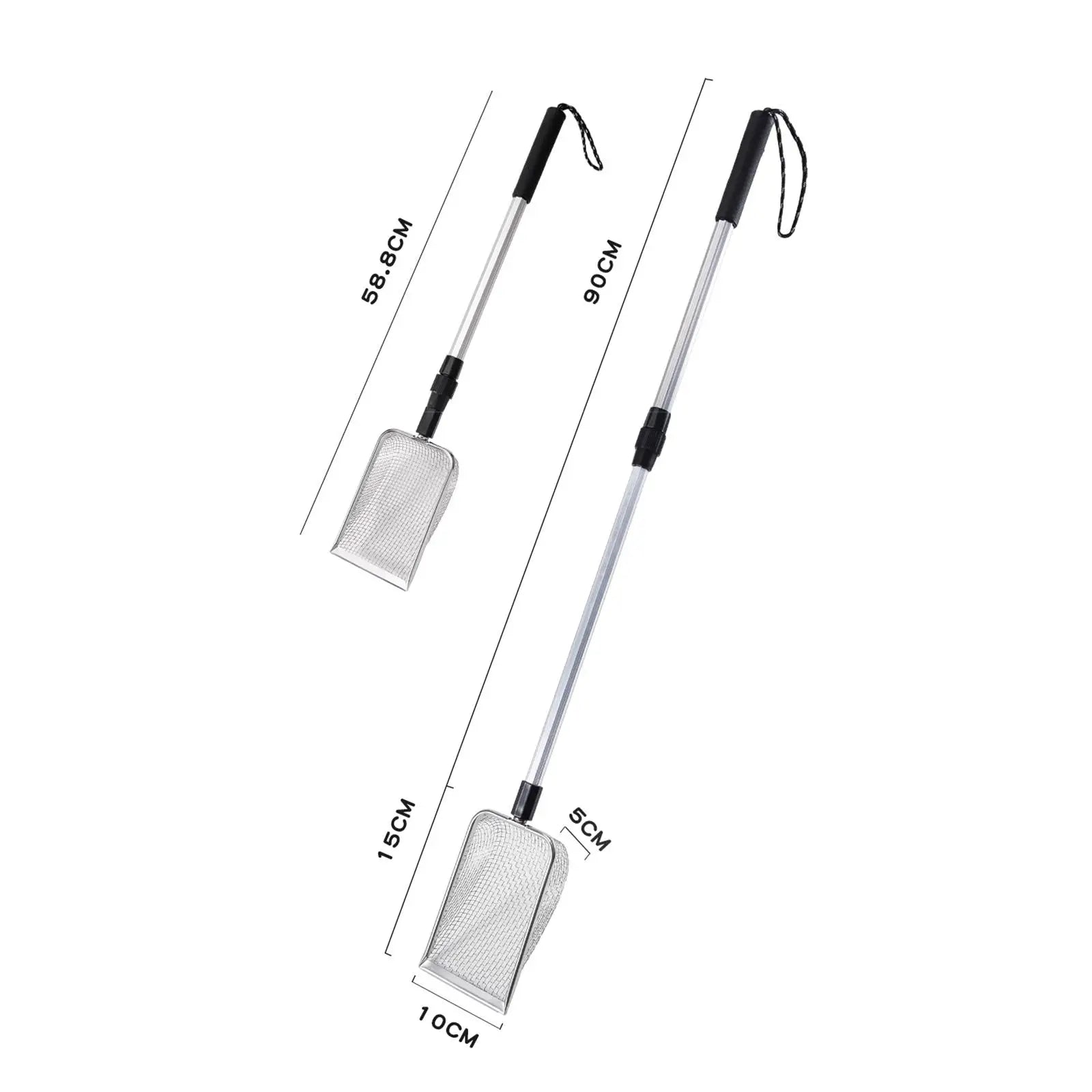 Cat Litter Sifting Scoops Pet Cleaning Long Handle Large Portable Zpaxo