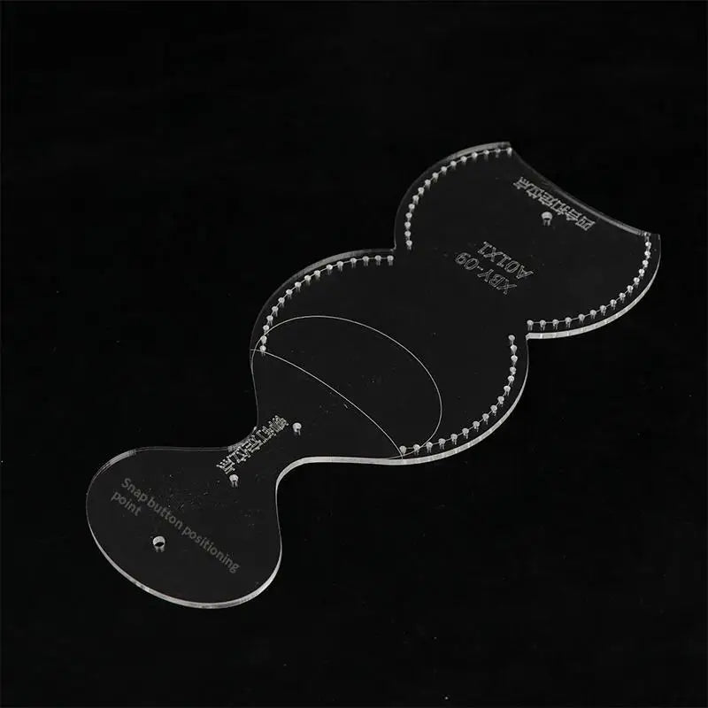 Leather Craft Mini Coin Purse Making Acrylic Template Tool DIY Small Zpaxo
