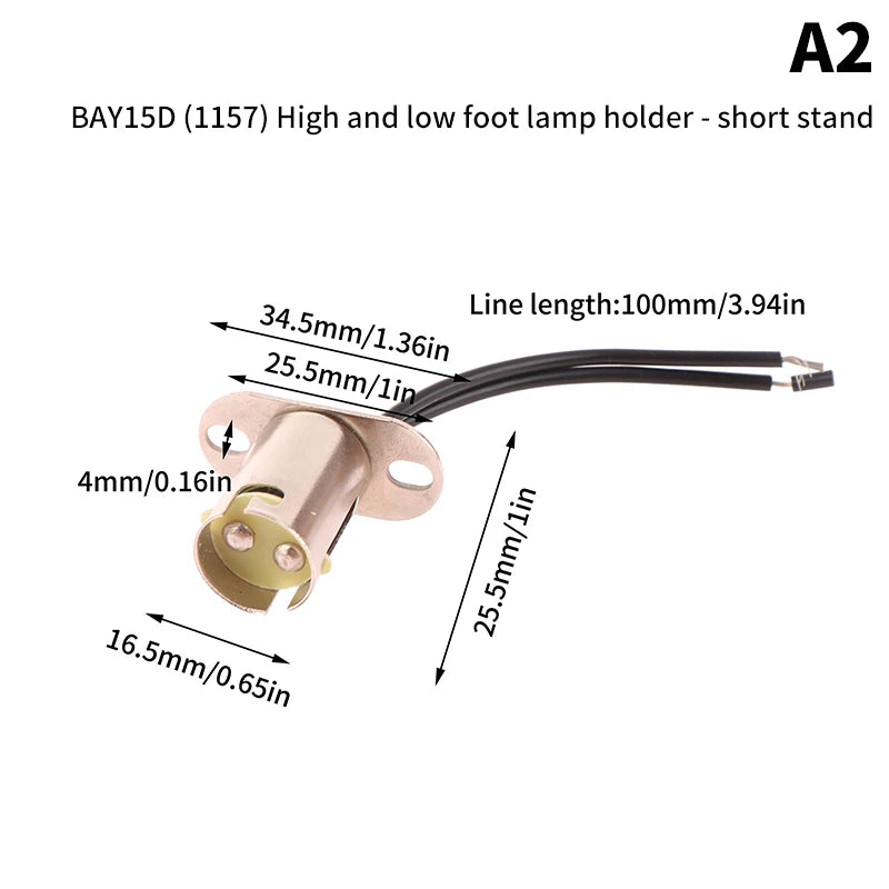 Innovative 1157 BAY15D 1156 BA15S Car Brake Light Turn Signal Auto