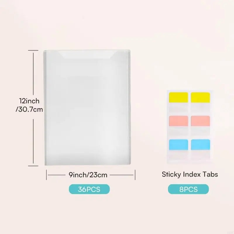 Practical PP Document Organizers 36Units Keep Papers Neat Clean