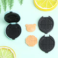 ▶Mini Electric Oven for 1/6 1/12 Scale Dollhouse Kitchen Furniture Decration Accessories Miniature Food Bread Maker Model Zpaxo One Size