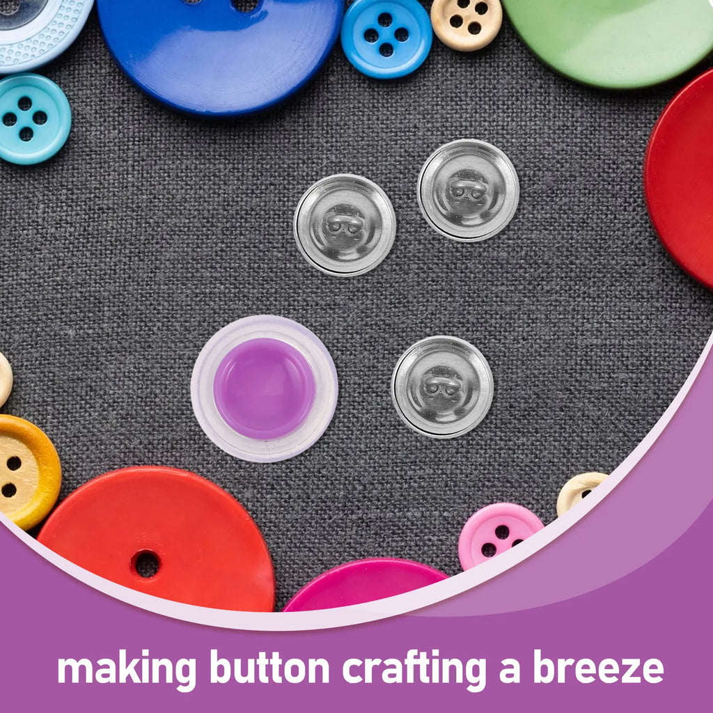 Button Making Fabric Covered DIY Sewing Craft Tool Versatile Cover