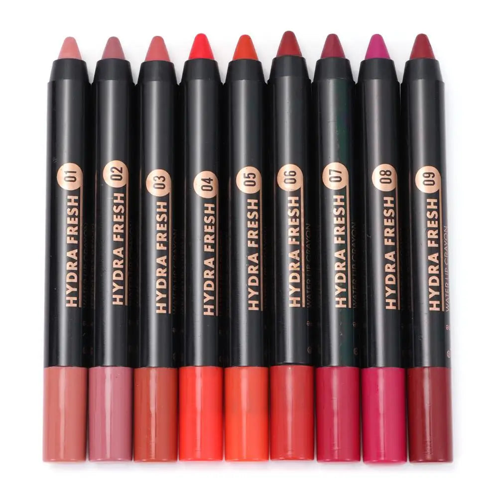 Cosmetic Long Lasting Nude Velvet Waterproof Matte Lipstick Pencil Zpaxo