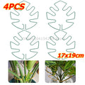 Adjustable Metal Plant Stem Support Flower Climbing Stem Holder Vine Branch Iron Hooks Garden Plant Climbing Plant Trainer Zpaxo Green-4pcs