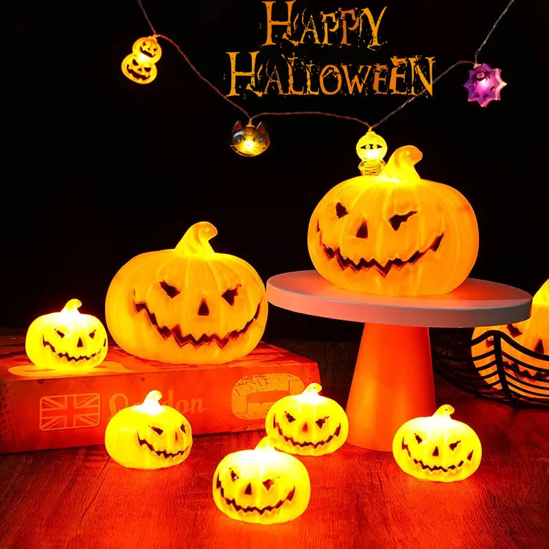 Battery-style Halloween LED Pumpkin Lantern Lights Jack-o-lantern