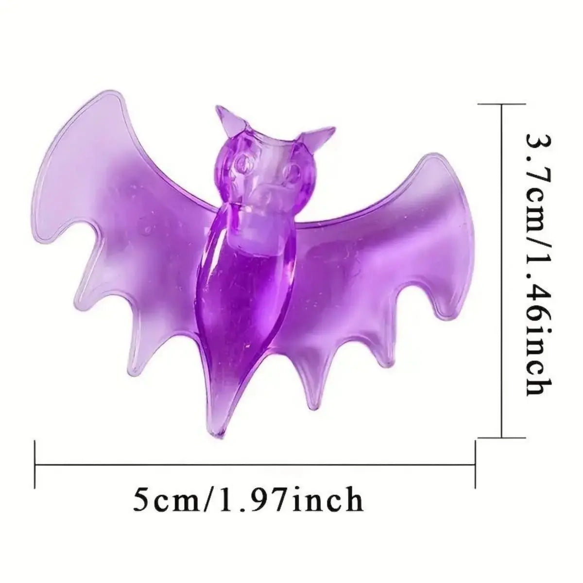 1 Solar LED Large Purple Bat String Light 8 Modes Outdoor Waterproof Zpaxo