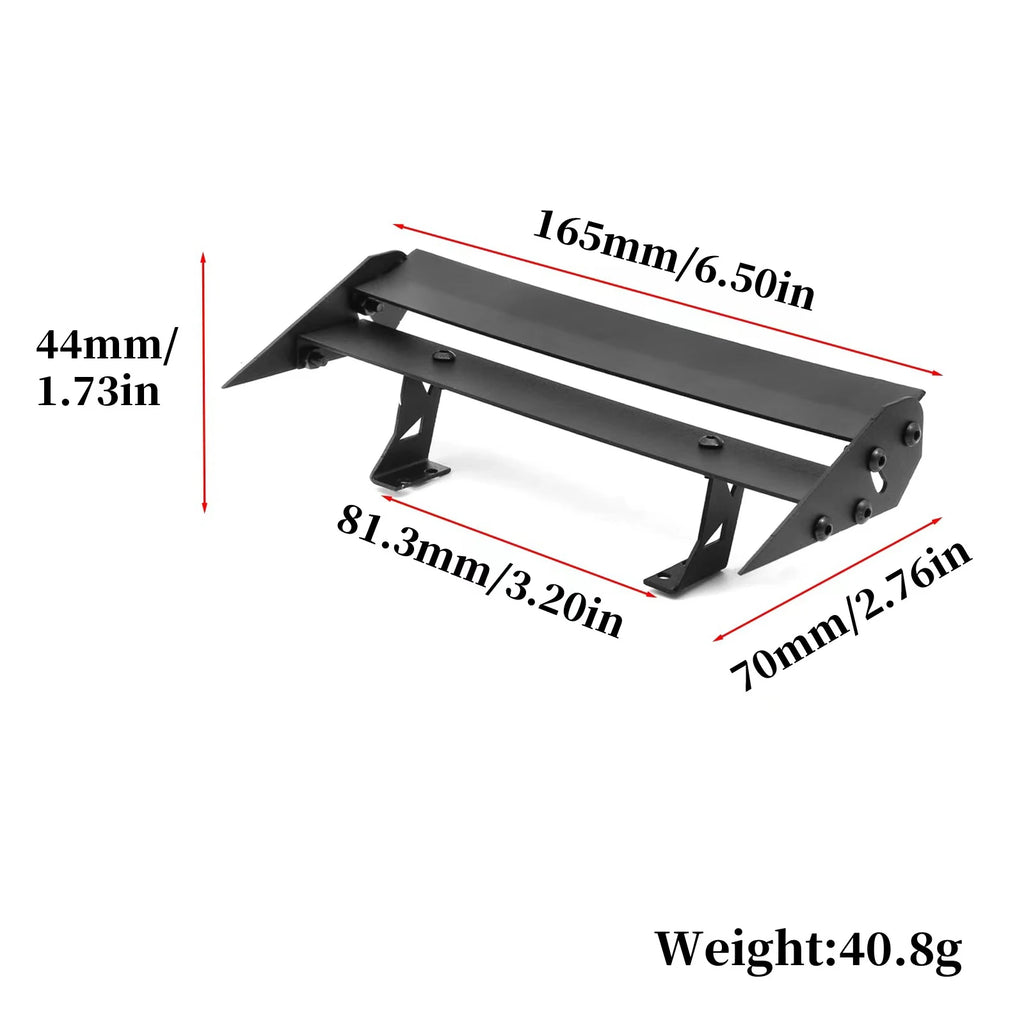 1 10 RC Rally Car Tail Wing Rear Spoiler Tamiya TT02 TT01 XV01 HSP