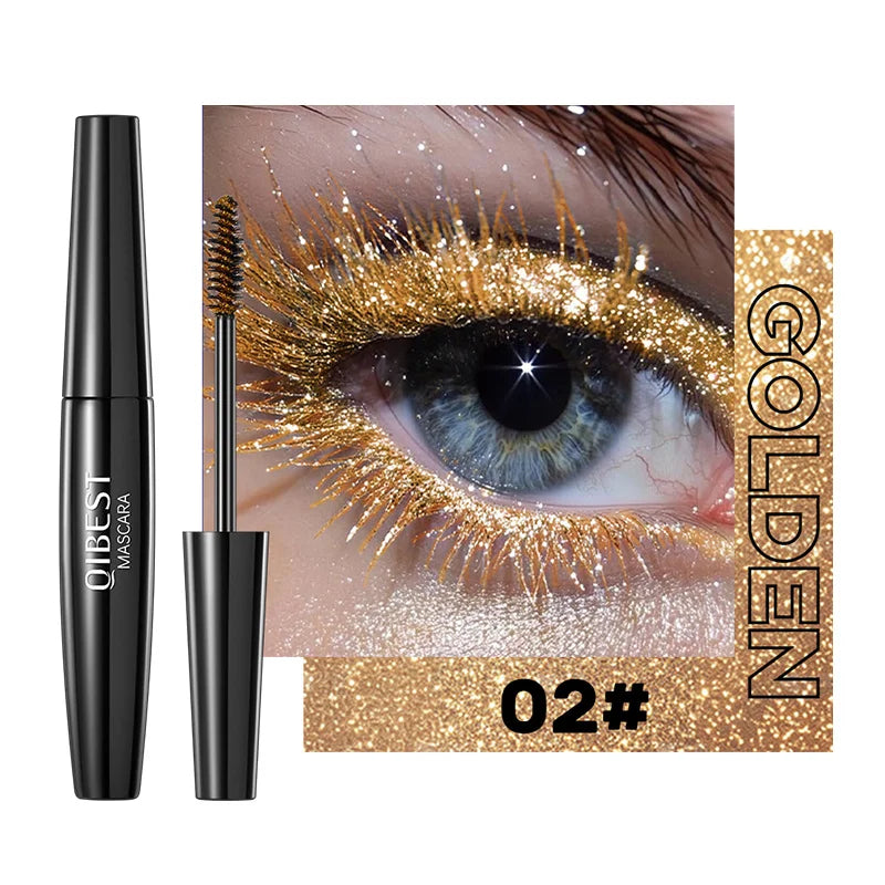 Sparkle Shattered Diamonds Colored Pearl Glitter Mascara Zpaxo 02