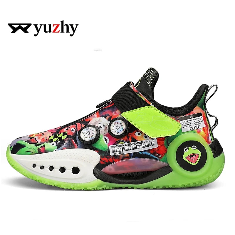 Men's Basketball Shoes Breathable Cushioning Non-slip Wearable Runing