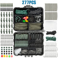 277-Piece Carp Fishing Rigs Kit – Swivels, Hooks & Lures Fishing Rigs Kit Zpaxo LSKIT-277