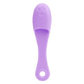 Silicone Nose Brush Facial Pore Cleaner Portable Blackhead Double-sided Massage Brushes Beauty Cleaning Tool Facial Nasal Scrub Zpaxo purple