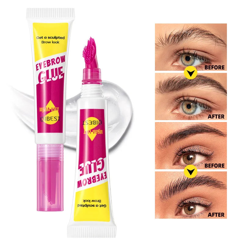 Strong Styling Eyebrow Glue Lasting Natural Three-dimensional Waterproof and Sweat-proof Wild Eyebrow Styling Eyebrow Glue Zpaxo