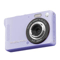 4K Digital Camera Autofocus Vlogging HD 50MP Student 2 8'' Large Zpaxo Purple