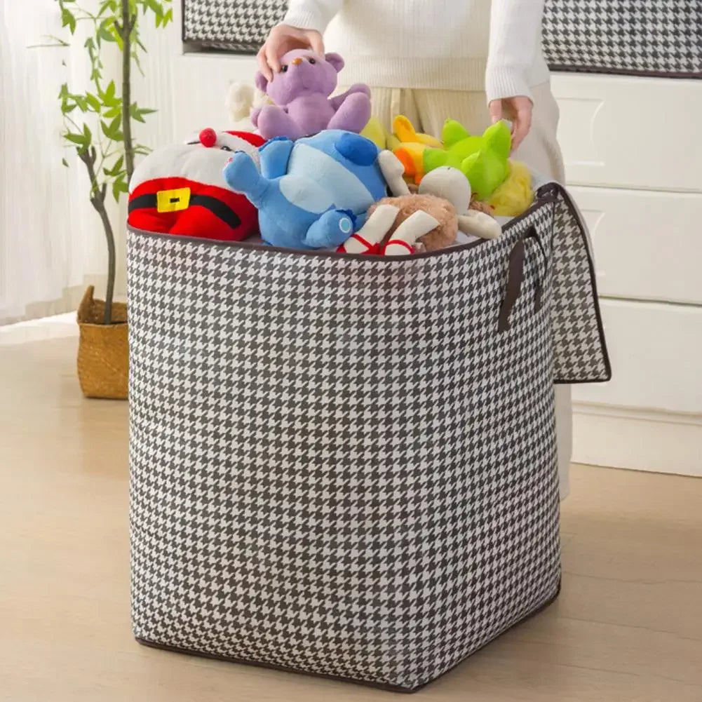 Storage Pouch Durable Zippered Storage Bags with Reinforced Moisture-proof drawers for clothes folding bag hangingbig bags Zpaxo