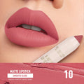 Silky Velvet Lipstick Sexy Red Waterproof Lasting Plump Lip Glaze Natural Outline Moisturizing Lip Gloss Makeup Lipliner Pen Zpaxo 10