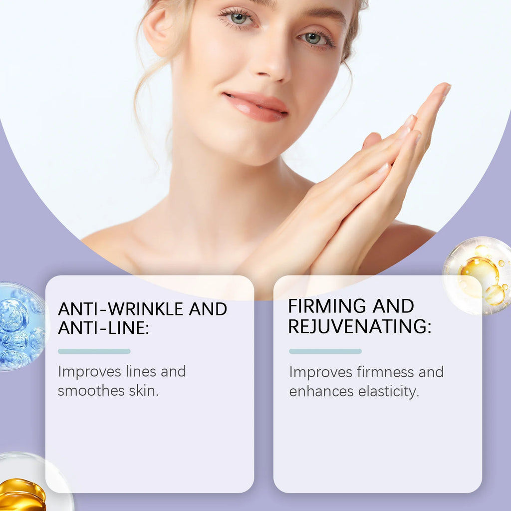 Hoygi Retinol Firming Night Cream for Face and Body Smooth Skin Oil Control Pore Refining Moisturizer for Dry Sensitive Skin 30g Zpaxo