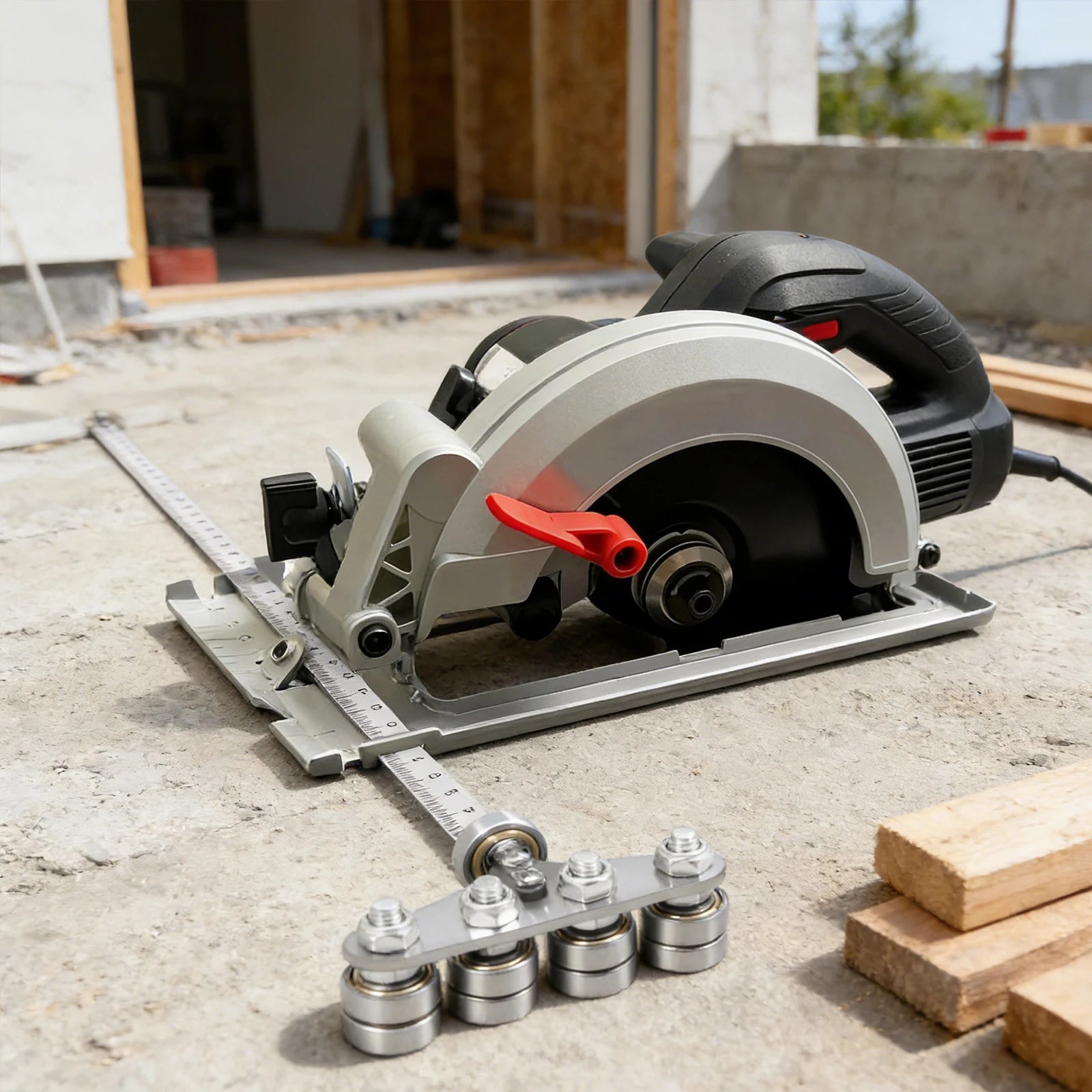 Positioning Calipers Universal Cutting Circular Saw Guide Rail Four