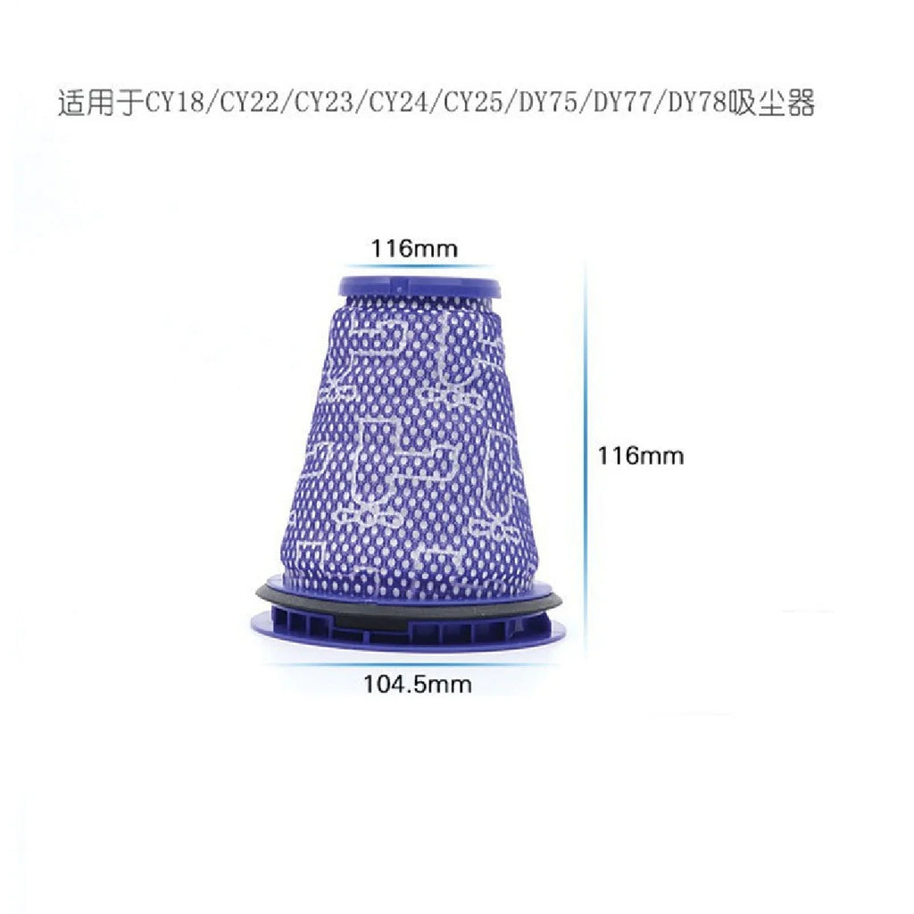 Pre Filter Replacement For Dyson Vacuum CY18 CY22 CY23 CY24 CY25 DY7 DY5 DY75 DY77 DY78 Washable Vacuum Cleaner Filter Accessori Zpaxo