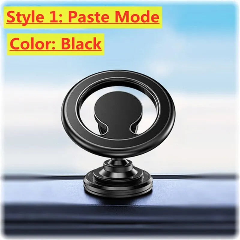 Rotatable Magnetic Car Mobile Phone Holder Magnet Bracket Mount Cell
