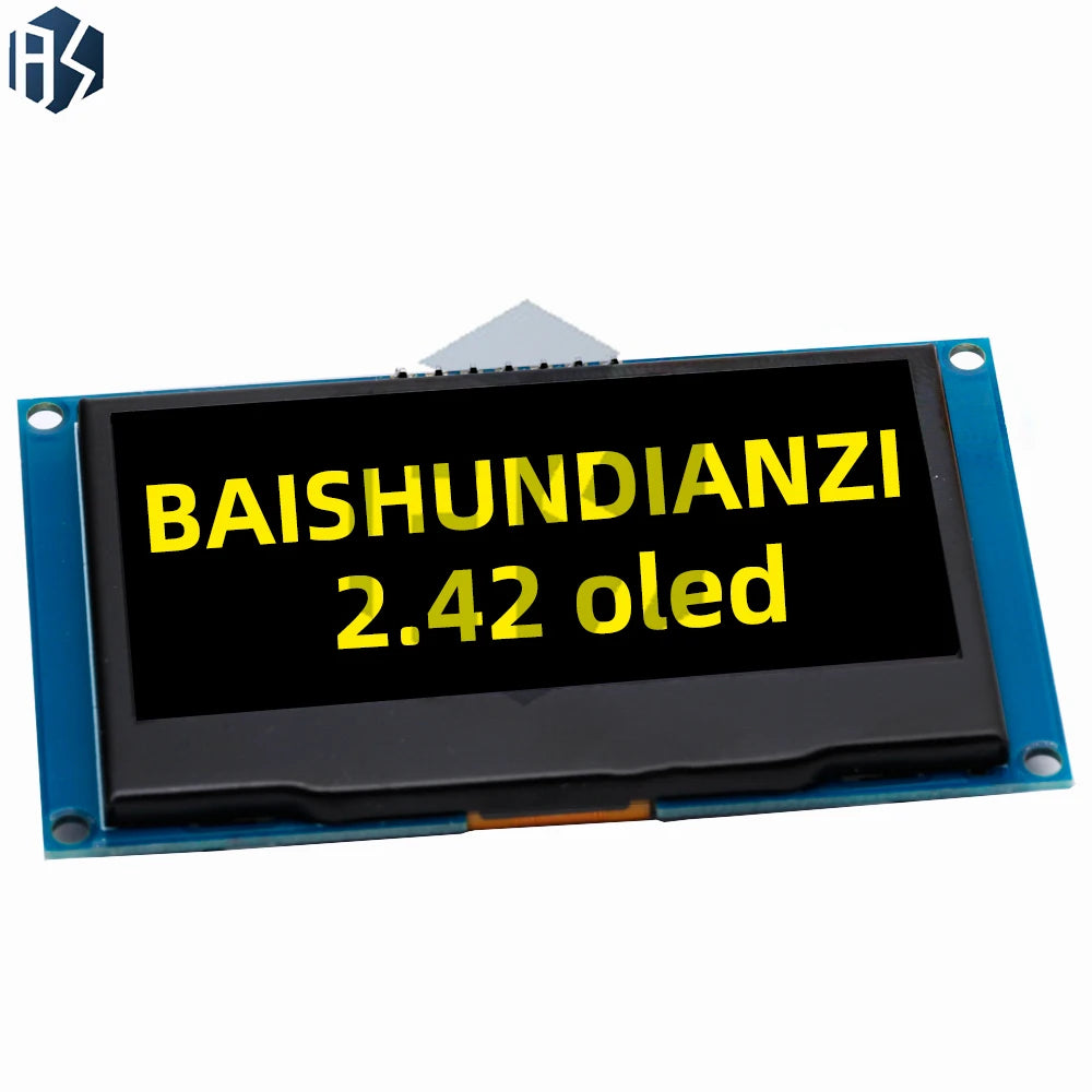 2 42 OLED Display Module 128x64 LCD HD Screen SSD1309 7 Pin SPI IIC Zpaxo