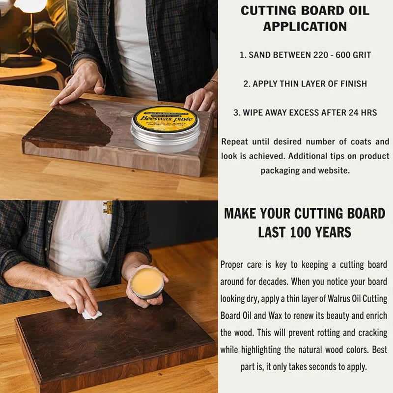 Wood Wax Oil Protective Food-grade Cutting Board Products Maintenance