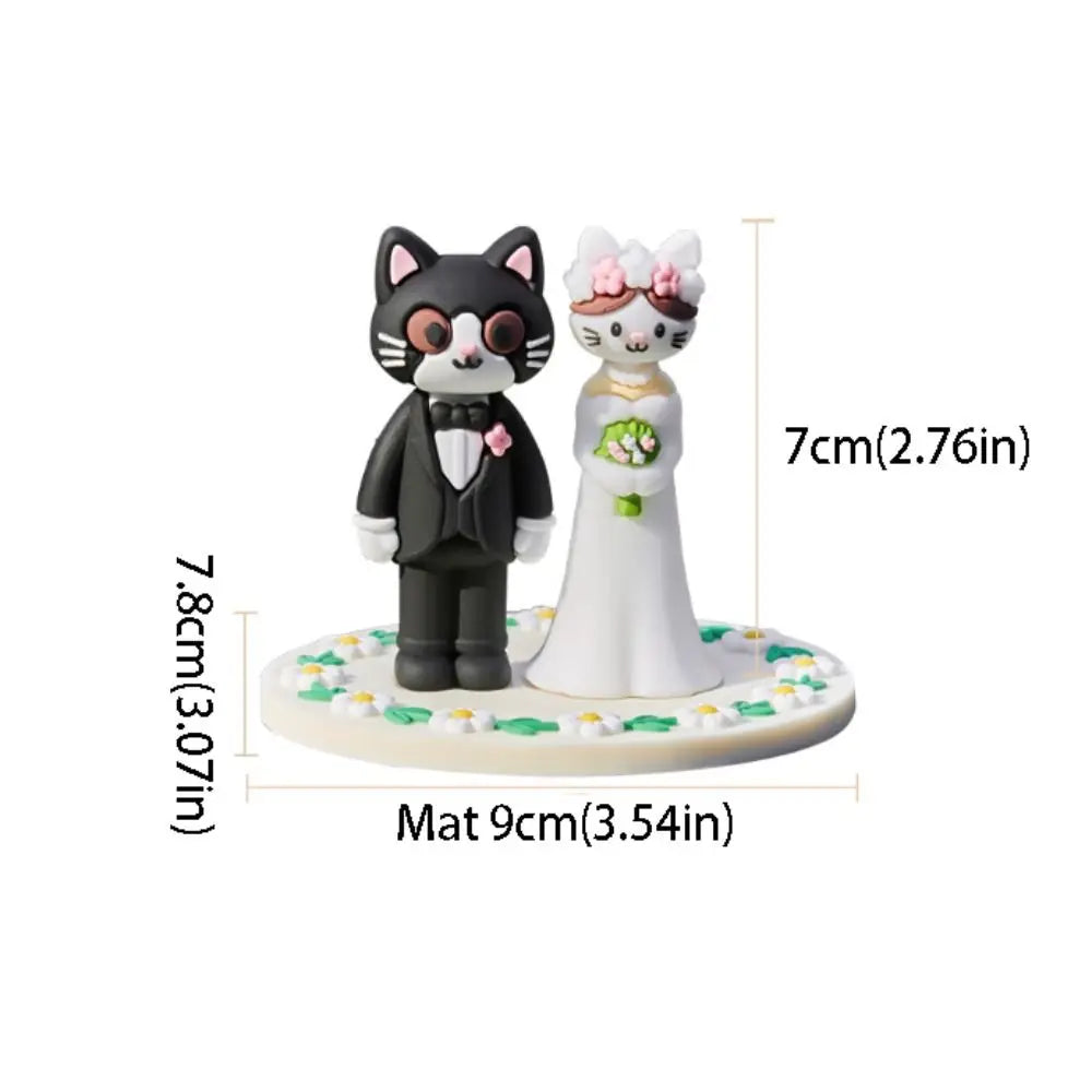 Bride Groom Car Ornaments Festive Floats Design Wedding Decoration Zpaxo