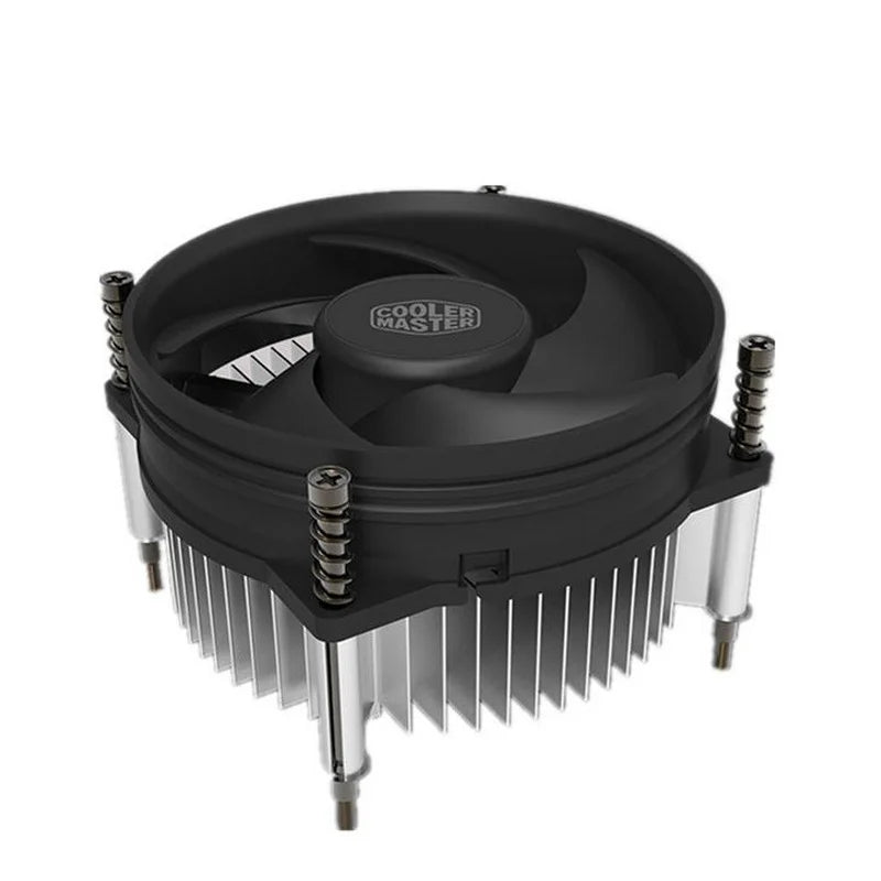 I30 CPU Heatsink Supports 1155 1150 H61 H110 Desktop Fan Zpaxo Black Black NO RGB