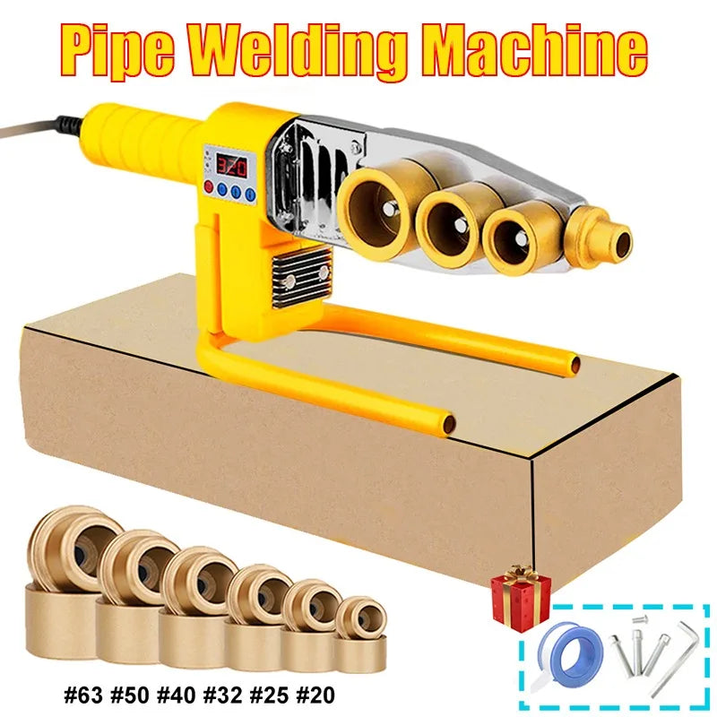 600 800 1000W Pipe Welding Machine Soldering Iron Plastic PB PP PE