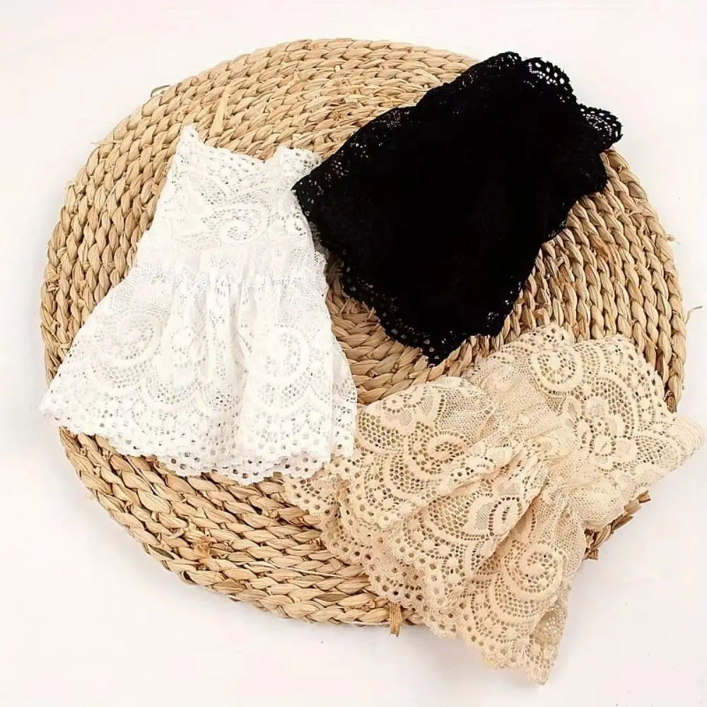 Clothing Accessory Lace Trim Fake Cuff Detachable Hollow False Sleeve Cuffs Lace Cuff Zpaxo