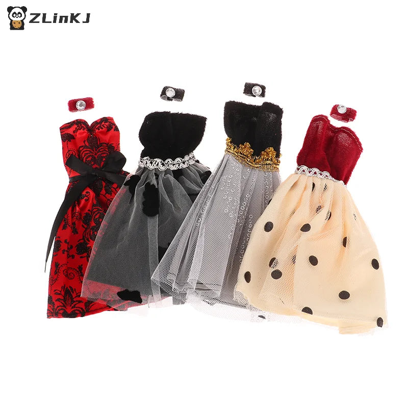 Doll Clothes Banquet Party Beautiful Dress Sexy Fashion Accessories Zpaxo