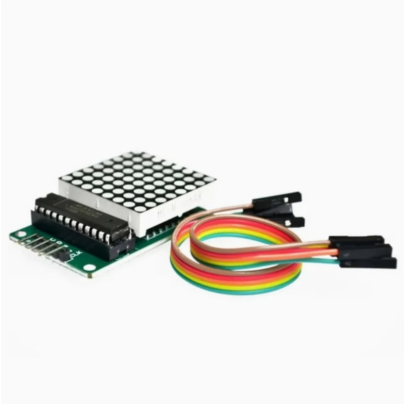 MAX7219 Dot Matrix Module Control Microcontroller Display Wire Feeding Zpaxo