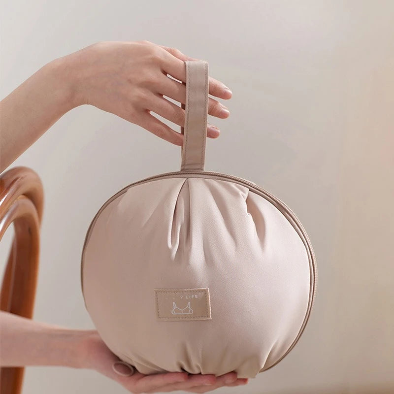 Ball-Shaped Underwear Storage Bag – Travel Bra & Sock Organizer Travel Storage Bag Zpaxo