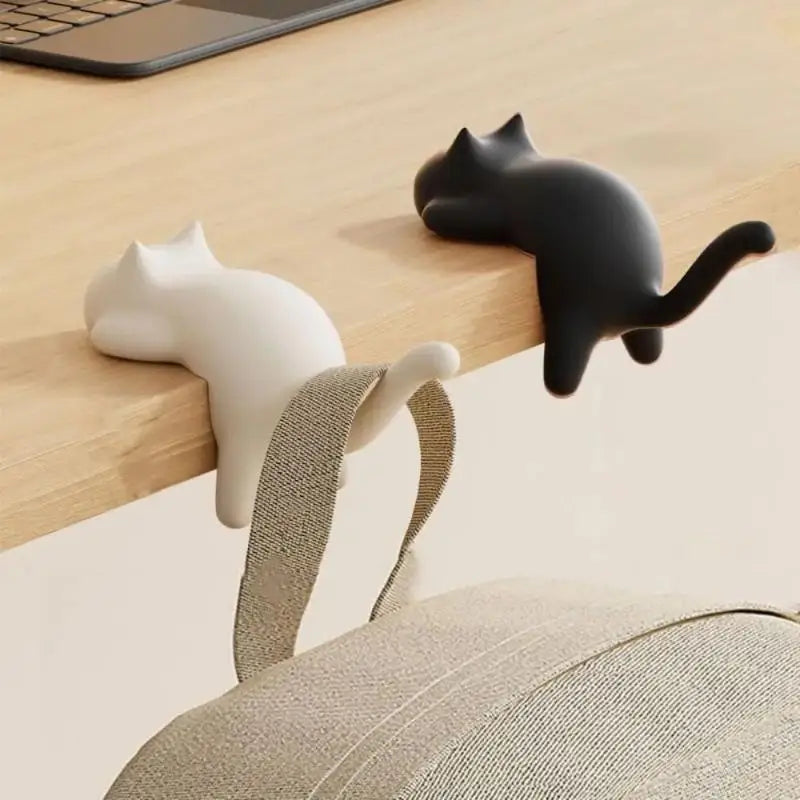 CMCute Cat Bag Hook Portable Table Handbag Backpack Organizer Holder