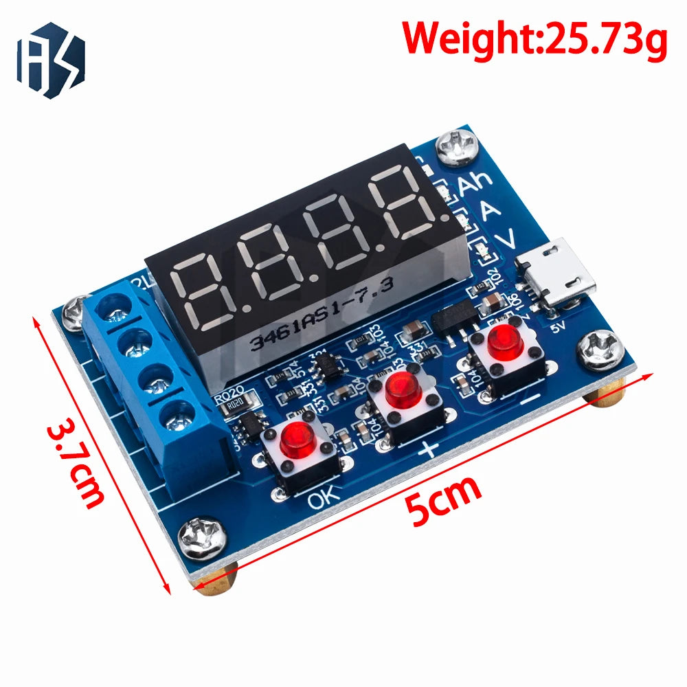 ZB2L3 Battery Capacity Analyzer Discharge Tester Professional-grade Zpaxo
