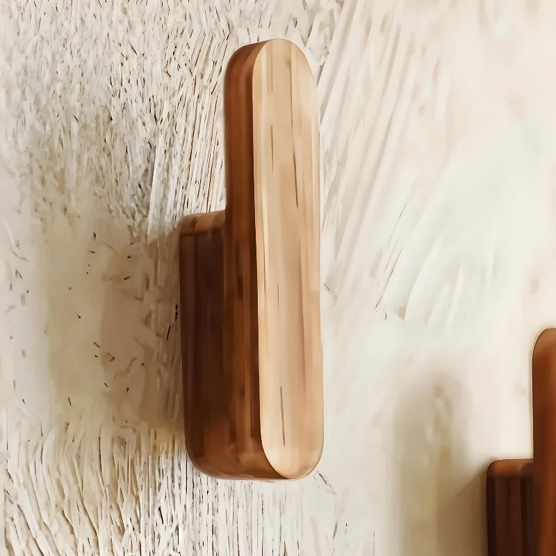 Bohemian Solid Wood Creative Wall Door Back Shelf Simple Home